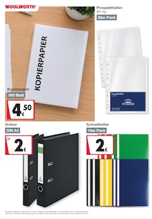 Druckerpapier im Woolworth Prospekt "Aktuelle Angebote" mit 32 Seiten (Braunschweig)