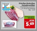 Frisches deutsches Entenbrustfilet im Angebot bei Marktkauf in Bautzen Frisches deutsches Entenbrustfilet Angebote bei Marktkauf Bautzen für 5,49 €