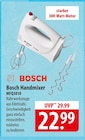 Bosch Handmixer MFQ3010 im Angebot bei famila Nordost in Kiel Bosch Handmixer MFQ3010 Angebote von Bosch bei famila Nordost Kiel für 22,99 €