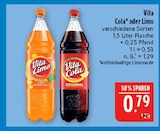 Cola Original im Angebot bei Marktkauf in Kronach Cola Original Angebote von Vita bei Marktkauf Kronach für 0,79 €