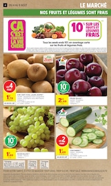 Promos Fruits Et Légumes dans le catalogue "-60% DE REMISE IMMÉDIATE SUR LE 2ÈME" de Intermarché Super Fruits Et Légumes en promo dans le catalogue Intermarché Super à la page 4