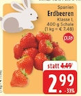 E center Kamp-Lintfort - Erdbeeren Angebot im Prospekt Erdbeeren bei E center im Kamp-Lintfort Prospekt für 2,99 €