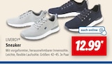 Sneaker von LIVERGY im aktuellen Lidl Prospekt für 12,99 €