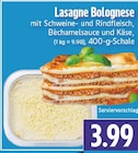 Lasagne Bolognese bei EDEKA im Wettenberg Prospekt für 3,99 €