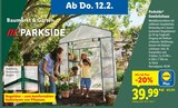 Gewächshaus Angebote von Parkside bei Lidl Buchholz für 39,99 €