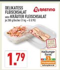 Delikatess Fleischsalat im Angebot bei Marktkauf in Bielefeld Delikatess Fleischsalat Angebote von Rasting bei Marktkauf Bielefeld für 1,79 €