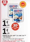 Tranche de feta AOP - LES CROISÉS dans le catalogue E.Leclerc