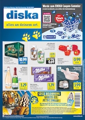 Aktueller diska Discounter Prospekt in Oelsnitz und Umgebung, "alles an deinem ort." mit 12 Seiten, 28.07.2025 - 02.08.2025