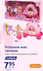 Princesse avec carrosse - CHOLÉ GIRLZ en promo chez Action Nice à 7,95 €