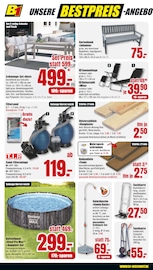 Gartenliege im B1 Discount Baumarkt Prospekt in Koblenz Aktueller B1 Discount Baumarkt Prospekt mit Gartenliege, "BESTPREISE DER WOCHE!", Seite 4