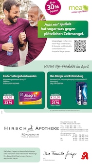 mea - meine apotheke Prospekt Unsere April-Angebote mit 4 Seiten