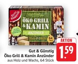 Öko Grill & Kamin Anzünder im Angebot bei E center in Schwäbisch Gmünd Öko Grill & Kamin Anzünder Angebote von Gut & Günstig bei E center Schwäbisch Gmünd für 1,59 €