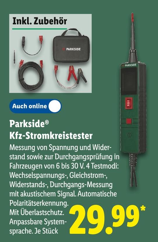Kfz-Stromkreistester