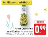 Cremfine zum Kochen 7% Fett im Angebot bei EDEKA in Neunkirchen Cremfine zum Kochen 7% Fett Angebote von Rama bei EDEKA Neunkirchen für 0,99 €