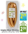 Wiener Würstchen Angebote von Hofglück bei E center Freiburg für 2,29 €