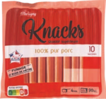 10 Knacks - Le Marsigny en promo chez Aldi 10 Knacks - Le Marsigny dans le catalogue Aldi