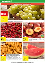 Promos Nectarine Jaune dans le catalogue "BARBECUE & SALADE D'ÉTÉ" de Carrefour à la page 27