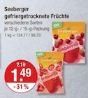 Bio Himbeeren im V-Markt Prospekt Himbeeren von Seeberger im aktuellen V-Markt Prospekt für 1,49 €