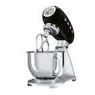 Robot pâtissier noir - SMEG en promo chez Carrefour Robot pâtissier noir - SMEG dans le catalogue Carrefour