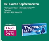 Thomapyrin Classic Schmerztabletten bei mea - meine apotheke im Prospekt "" für 6,25 €