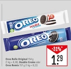 Oreo Rolle Original, Double Creme oder Oreo Remix Angebote von Oreo bei Marktkauf Nürtingen für 1,29 €