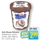Aktuelles Monte Milcheis Angebot bei E center in Stuttgart ab 2,99 €