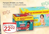 Windeln Angebote von Pampers bei GLOBUS Castrop-Rauxel für 22,22 €