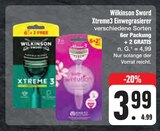 Xtreme3 Einwegrasierer im Angebot bei E center in Amberg Xtreme3 Einwegrasierer Angebote von Wilkinson Sword bei E center Amberg für 3,99 €