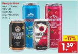 Netto Marken-Discount Glauchau - Ready to Drink Angebot im Prospekt Ready to Drink bei Netto Marken-Discount im Glauchau Prospekt für 1,39 €