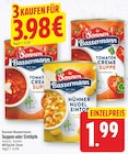 Tomaten Creme Suppe von Sonnen Bassermann für 1,99 € bei E center im Angebot Tomaten Creme Suppe von Sonnen Bassermann im aktuellen E center Prospekt