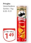 Pringles Angebote bei GLOBUS Rostock für 1,49 €