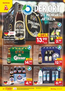 Bier im Netto Marken-Discount Prospekt "Aktuelle Angebote" mit 51 Seiten (Rosenheim)
