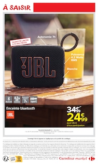 Catalogue Carrefour Market de la semaine "Carrefour market" avec 2 pages, valide du 07/07/2026 au 19/07/2026 pour Lille et alentours Prospectus Carrefour Market de la semaine "Carrefour market" avec 2 pages, valide du 07/07/2026 au 19/07/2026 pour Lille et alentours
