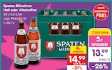 Münchner Hell Angebote von Spaten bei Netto Marken-Discount Bad Oeynhausen für 13,99 €