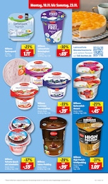 Lidl High Protein Pudding im Prospekt 