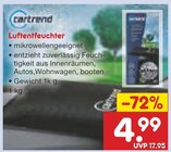 Luftentfeuchter Angebote von cartrend bei Netto Marken-Discount Cuxhaven für 4,99 €
