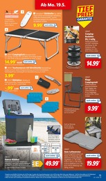 Campingstuhl Angebot im aktuellen Lidl Prospekt auf Seite 21