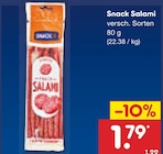 Snack Salami bei Netto Marken-Discount im Brandis Prospekt für 1,79 €