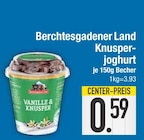 Knusperjoghurt im EDEKA Prospekt Knusperjoghurt von Berchtesgadener Land im aktuellen EDEKA Prospekt für 0,59 €