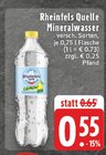 Mineralwasser Angebote von Rheinfels Quelle bei EDEKA Lingen für 0,55 €