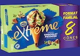 Cônes glacés chocolat pistache pépites de nougatine x8 à Intermarché Contact dans Bardos Cônes glacés chocolat pistache pépites de nougatine x8 à Intermarché Contact dans Bardos