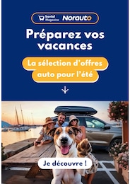 Prospectus Autres Magasins Magazine en cours, Préparez vos vacances : La sélection d'offres auto pour l'été, 1 page, 15/07/2025 - 20/07/2025 Catalogue Autres Magasins Magazine en cours à Béziers et alentours, Préparez vos vacances : La sélection d'offres auto pour l'été, 1 page, 15/07/2025 - 20/07/2025