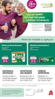 Aktueller mea - meine apotheke Prospekt
