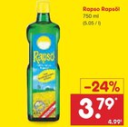 Rapsöl Angebote von Rapso bei Netto Marken-Discount Dresden für 3,79 €