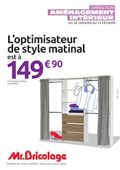 Rideau Angebote im Prospekt "OPÉRATION AMÉNAGEMENT INTÉRIEUR" von Mr.Bricolage Rideau Angebote im Prospekt "OPÉRATION AMÉNAGEMENT INTÉRIEUR" von Mr.Bricolage auf Seite 1