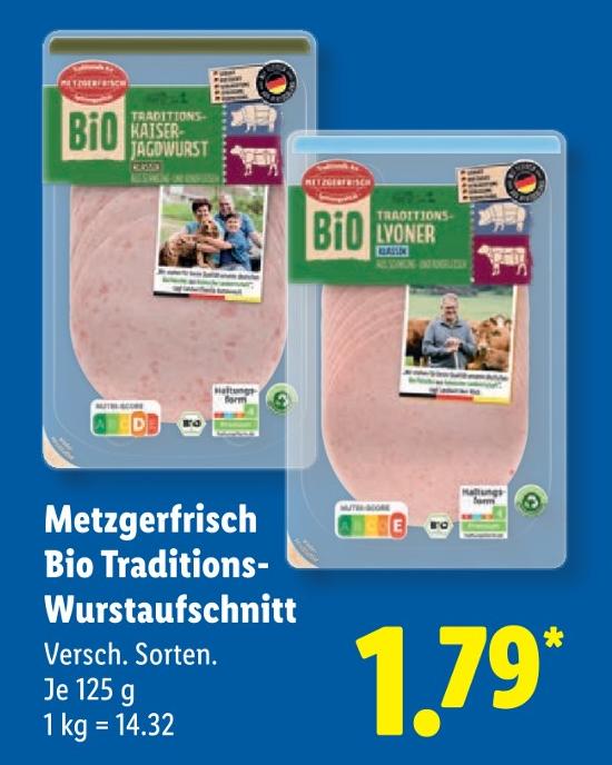 Bio Traditions-Wurstaufschnitt