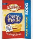 Emmental Cœur de meule 29 % M.G. - PRESIDENT dans le catalogue Carrefour