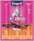 Vitakraft Katze Cat Stick Snacks oder Vitakraft Poesie Pouch von Vitakraft für 0,49 € bei Rossmann im Angebot Vitakraft Katze Cat Stick Snacks oder Vitakraft Poesie Pouch von Vitakraft im aktuellen Rossmann Prospekt