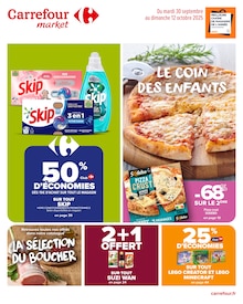 Prospectus Carrefour Market à Cusset, "LE COIN DES ENFANTS", 56 pages de promos valables du 30/09/2025 au 12/10/2025