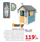 Maison 4 saisons - SMOBY en promo chez Hyper U Saumur à 119,99 €